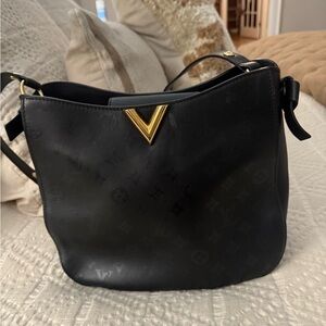 Louis Vuitton Black and Gold Shoulder Bag